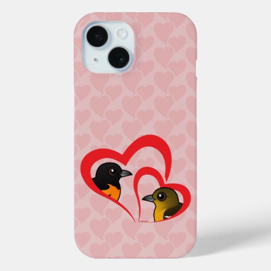 Baltimore Oriole Love Case-Mate iPhone Case (Achterkant)