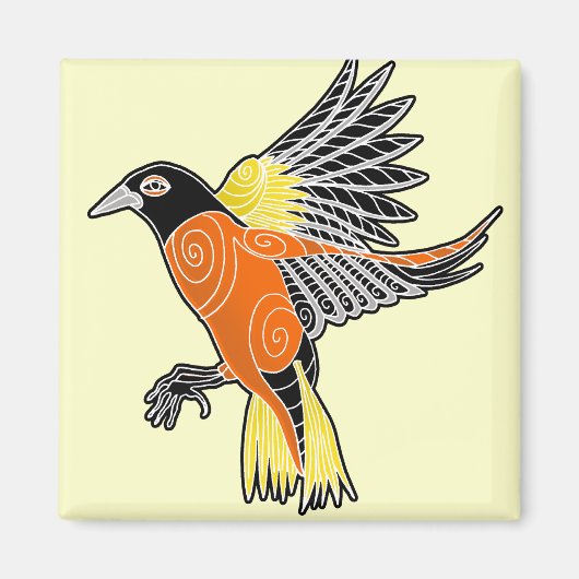 Baltimore Oriole Magneet (Voorkant)