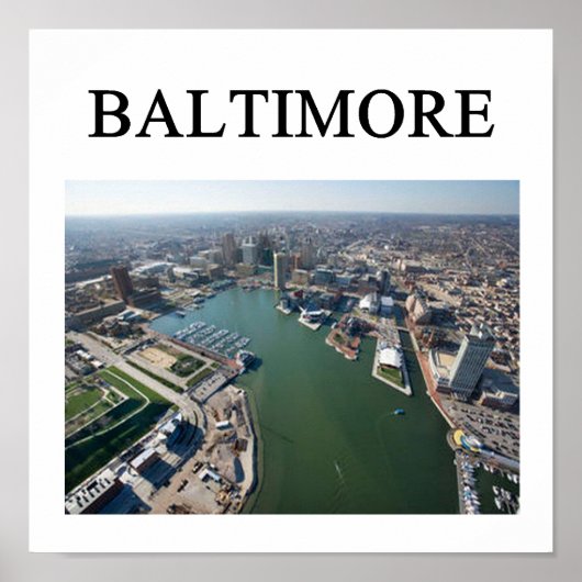BALTIMORE POSTER (Voorkant)