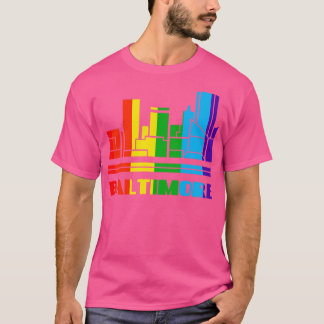 Baltimore Pride Baltimore LGBT-cadeau LGBTQ-onder T-shirt