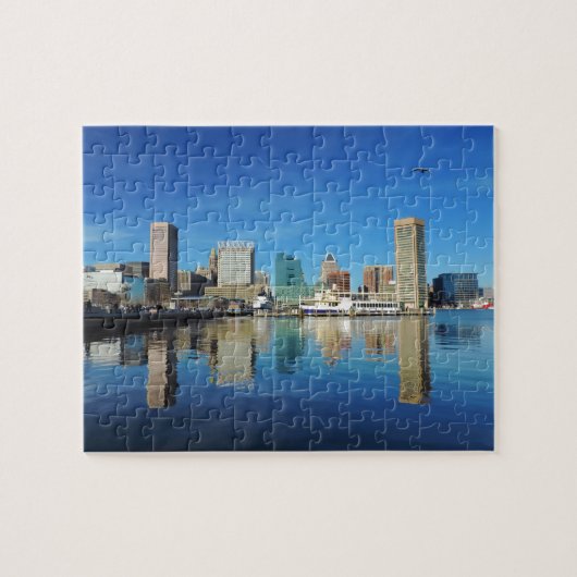 Baltimore Skyline Legpuzzel (Horizontaal)