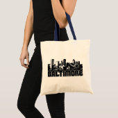 Baltimore Skyline Tote Bag (Voorkant (product))