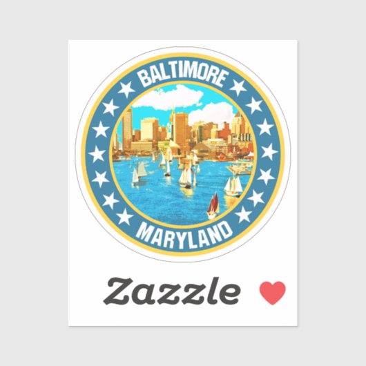 Baltimore Sticker (Vel)