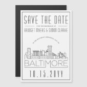 Baltimore Wedding | De gestileerde Veldlijn sparen (Voorkant / Achterkant)