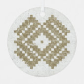  baltische patroonpanevala metalen ornament (Voorkant)