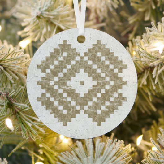  baltische patroonpanevala metalen ornament (Insitu)