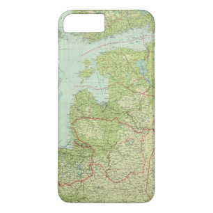 Baltische staten en Oost-Pruisen iPhone 8 Plus / 7 Plus Hoesje