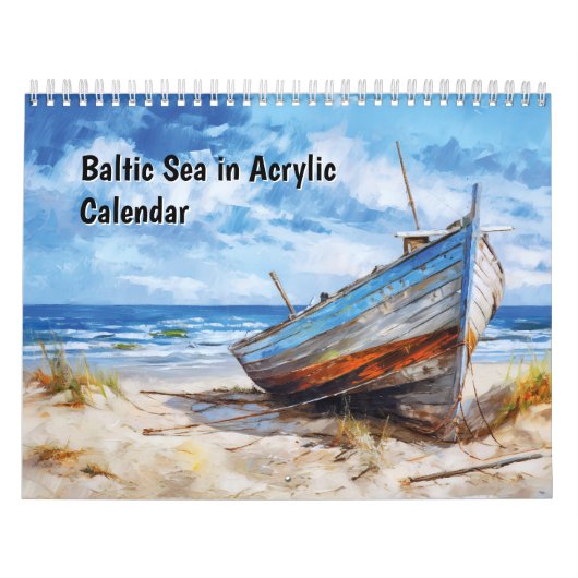 Baltische Zee in Acryl – Kalender (Hoes)