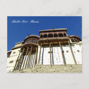 Baltit Fort, Hunza Valey, Pakistan Briefkaart