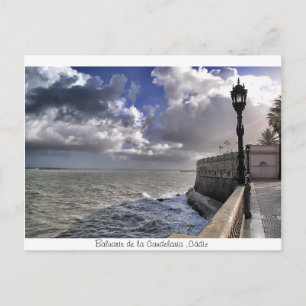Baluarte de la Candelaria, Cádiz Briefkaart