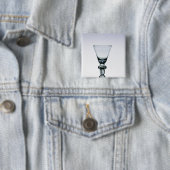 Baluster-stengoblet, c.1700-20 vierkante button 5,1 cm (In situ)