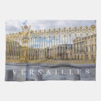 Balustrades du château de Versailles vue serviette