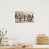 Balzac en Friends Poster (Keuken)