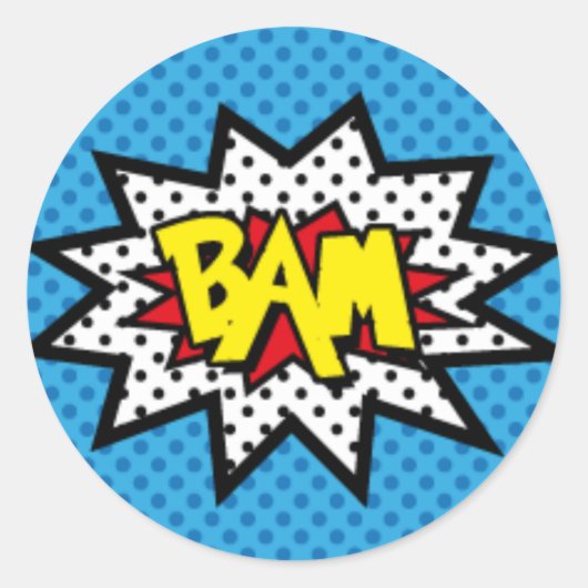 BAM ! Autocollants (Devant)