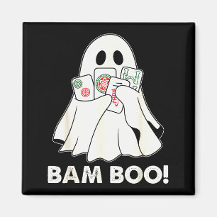 Bam Boo Halloween Geest Mahjong Grappig Kostuum Sp Magneet