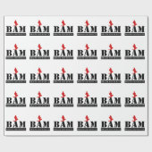 BAM Brains en Spierbakkerijpapier Cadeaupapier (Vlak)