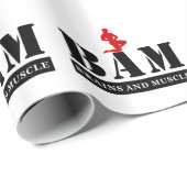 BAM Brains en Spierbakkerijpapier Cadeaupapier (Rol Hoek)