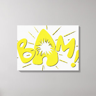BAM! CANVAS AFDRUK