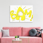 BAM! CANVAS AFDRUK (Insitu (Woonkamer))