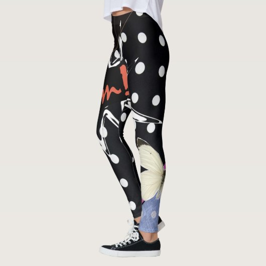 BAM! Zwarte Leggings (Links)