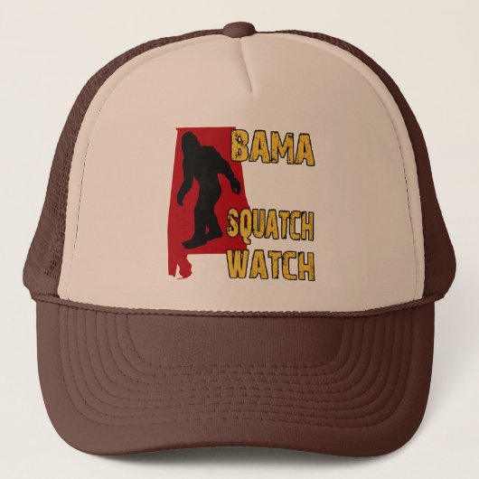 Bama Squatch Watch Trucker Pet (Voorkant)