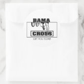 BAMACROSS STICKER ROND (Sac)