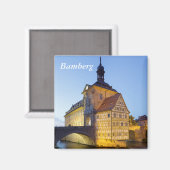 Bamberg avond magneet (Voorkant / Achterkant)