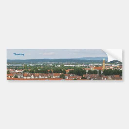 Bamberg Bumpersticker (Voorkant)