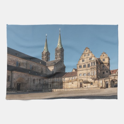 Bamberg Cathedral, Duitsland Theedoek (Horizontaal)
