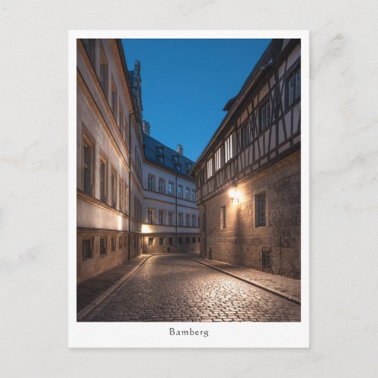 Bamberg Duitsland Briefkaart (Voorkant)