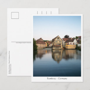 Bamberg Duitsland Foto Briefkaart