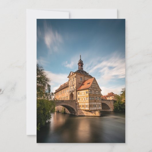 Bamberg Duitsland Kaart (Voorkant)