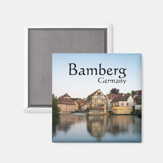 Bamberg Duitsland Magneet (Voorkant / Achterkant)