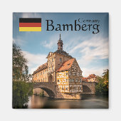 Bamberg Duitsland Souvenir Magneet (Voorkant)