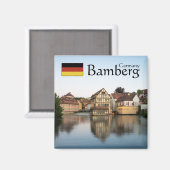 Bamberg Duitsland Souvenir Magneet (Voorkant / Achterkant)