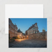 Bamberg Germany Kaart (Voorkant / Achterkant)