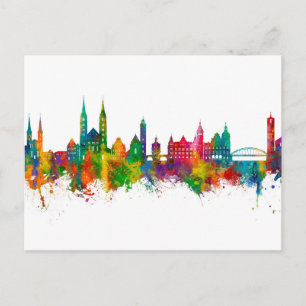 Bamberg Germany Skyline Briefkaart