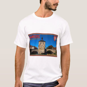 Bamberg - Landschap Altes Rathaus T-shirt