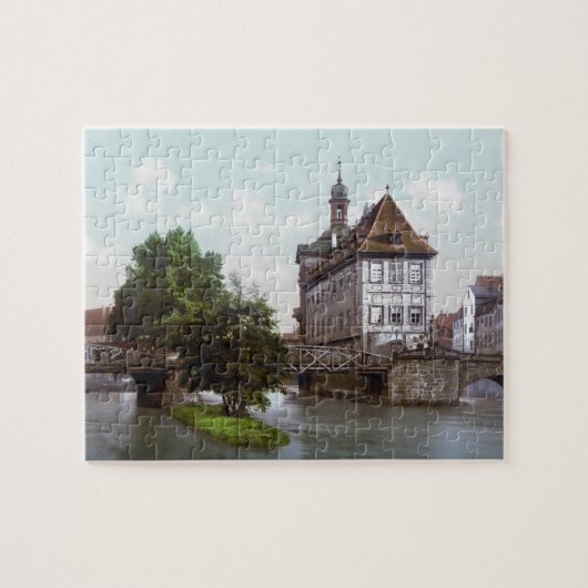 Bamberg Rathaus Jigzaag Puzzle Legpuzzel (Horizontaal)