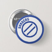 Bamberg Ronde Button 5,7 Cm (Voorkant /achterkant)