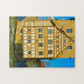 Bamberg Town Hall Fachwerkhaus Duitsland. Legpuzzel (Horizontaal)
