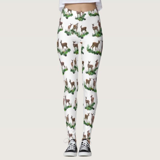 Bambi Meadow Leggings (choisissez la couleur) (Devant)