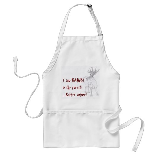 BAMBI-supper Standaard Schort (Voorkant)