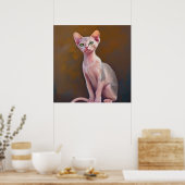 Bambino Cat Poster (Keuken)