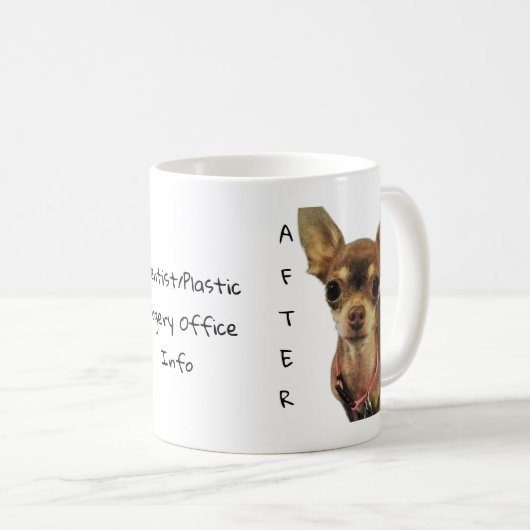 Bambi's Before & After Coffee Mug (Devant droit)