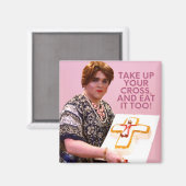 Bambi's Cross Cake Magnet Magneet (Voorkant / Achterkant)