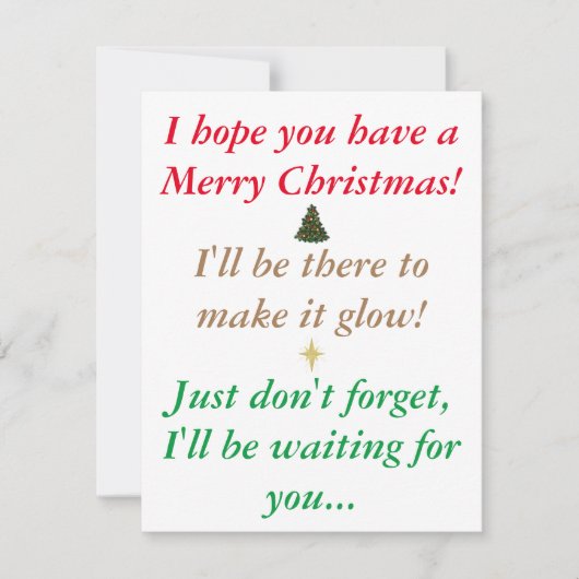 Bambi's Funny Christmas Kaart V2 (Voorkant)