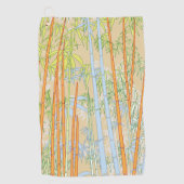 Bamboe 2 golfhanddoek (Voorkant)