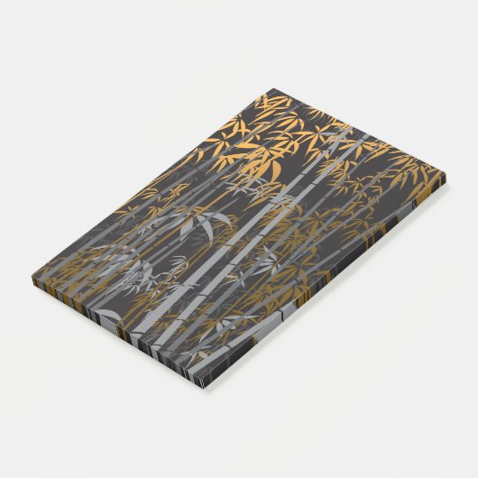 Bamboe 4 post-it® notes (Schuin)