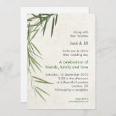 Bamboe 5x7 kaart (Voorkant / Achterkant)